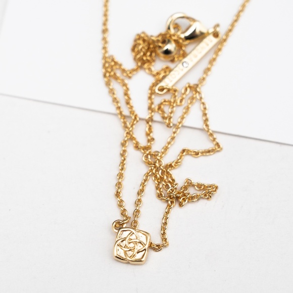 Kendra Scott - Elisa Gold tone Elisa Necklace - Picture 3 of 5